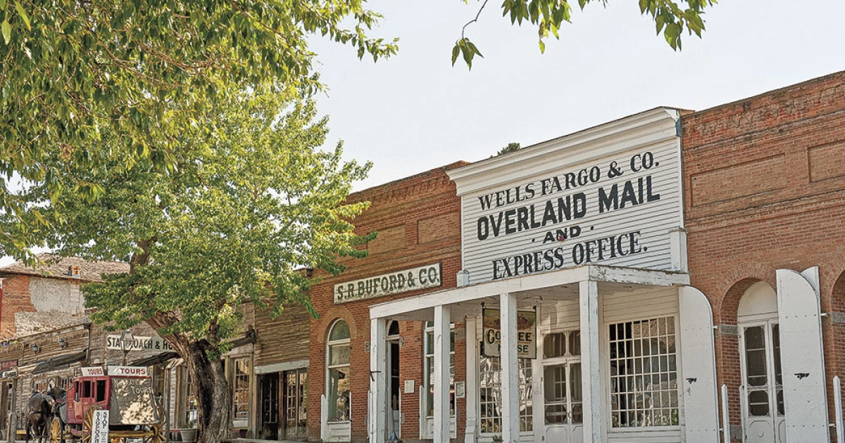 wells fargo on tobacco road Virginia City, Montana
