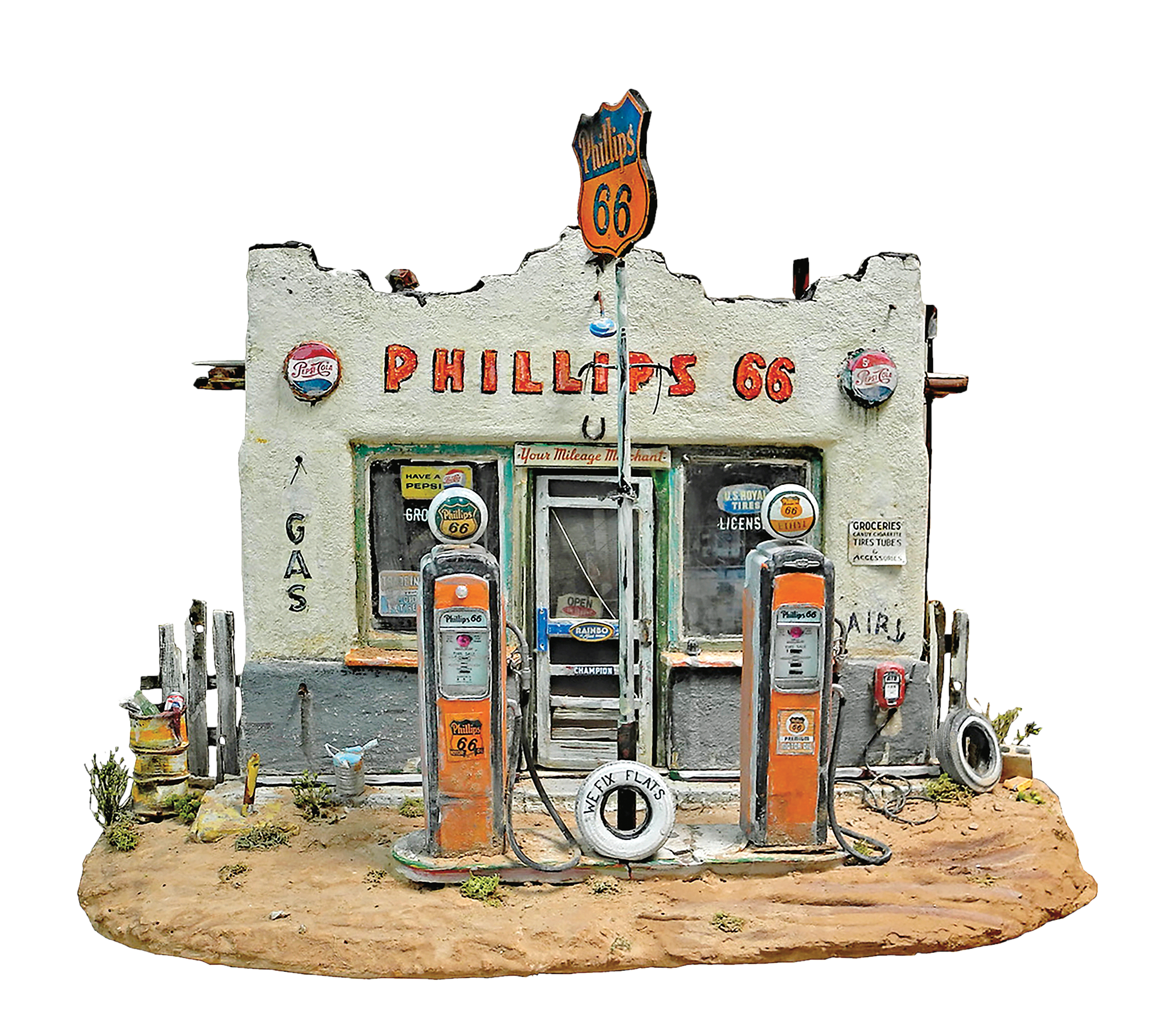 Route 66 Dioramas by Tim Prythero | Miniature Mother Road Art