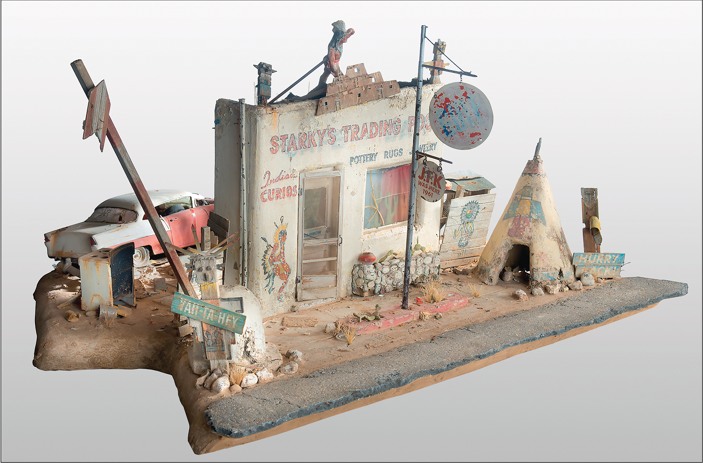 Route 66 Dioramas by Tim Prythero | Miniature Mother Road Art